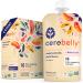 Cerebelly Baby Food Pouches  Sweet Potato Pinto Bean + Chicken Bone Broth (6 Count) - Healthy Kids Snacks - Veggie Purees - 16 Brain-supporting Nutrients from Superfoods, No Added Sugar Sweet Potato Pinto Chicken Broth 4 Ounce (Pack of 6)