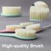 Usmascot Natural Wheat Straw Bathing Brush - Long Grip Shower & Back Brush for Spa Massage - Effective Body Brush Against Cellulite for Very Dry Skin (Beige) - Buy Online on GoSupps.com