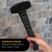 Bearback Premium Boar Bristle Dry Brush for Back & Body - Exfoliation, Circulation, Cellulite Reduction - Long Reach Folding Handle - Black - Buy Online on GoSupps.com
