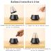 Marzius Aroma Diffuser & Humidifier - Portable 150ml Essential Oil Diffuser with Remote Control Cool Fog & Warm Light for Bedrooms Office Yoga & Living Room (Black) - Buy Online on GoSupps.com