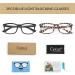 Cyxus Blue Light Filter Glasses - Stylish Anti-Blue Light Eyewear for Screens - 15 Black & Leopard - No Prescription Needed - International Shipping Available - Buy Online on GoSupps.com
