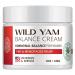 Wild Yam Cream for Hormone Balance: Organic Wild Yam Cream Barbara O'neill Recomended Used for Hot Flashes and Night Sweats Menopause Relief for Women - 4OZ