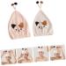 Ciieeo 2pcs Cat Dry Hair Cap Hair Towel Dry Hair Hat Cosmetiquera Hair Absorbent Cap Womens Bandana Supple Hair Caps Hair Turbans for Wet Hair Bath Hat Princess Hat Coral Fleece Thicken As Shown 33X27CM - Buy Online on GoSupps.com