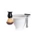 SHAVEBOWL Modular Shaving Bowl - Handcrafted in USA (White) - Buy Online on GoSupps.com