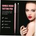 Beavorty 2pcs Supplies Beauty Makeup Eyebrow Embroidered Tool Needle Pencil Manual Multifunctional Salon Pen 1 count (Pack of 1) Black - Buy Online on GoSupps.com