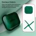 dijiusidy Portable Dental Case Braces Storage Box Seal with Partition Dust-proof Cotton Swab Holder for Travel Home Business Green S S Green - Buy Online on GoSupps.com