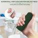 Portable Dental Floss Donor - Lipstick Style Organizer with 100 Refills | Automatic Pop-Up Tooth Floss Stick in Green - Buy Online on GoSupps.com