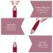CAIYA 12Pcs Lip Gloss Tubes 6.4ml Empty Containers for DIY Lip Gloss - Pink Rose Gold | Refillable Lipstick Tubes with Rubber Stoppers - Buy Online on GoSupps.com