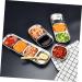 Zerodeko 9 Pcs Condiment Plate Sub-Grid Dish Wasabi Dish Soy Sauce Dishes Seasoning Dish Coffee Cup Holder Dishes for Cooking Appetizer Plate Stainless Steel Dipping Plate Titanium Mx3pcs As Shownx3pcs - Buy Online on GoSupps.com