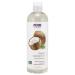 Now Foods Solutions Liquid Coconut Oil Pure Fractionated 16 fl oz (473 ml)