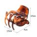 12 Medium Hair Claw Clips - No-Slip Grip for Women & Girls | Black & Brown - Buy Online on GoSupps.com