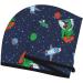 Hair Towel Wrap - Fast Drying Towel Turban for Kids & Adults | Dinosaur Astronaut Space Surfing Design - Buy Online on GoSupps.com