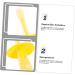 Homsfou Soft Silicone Baby Travel Toothbrush - Mouth Freshening Food-Grade Yellow - 1 Pack - Buy Online on GoSupps.com