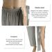 Buy Safety Certified Full Open Patient Care Pants for Elderly - Easy Wear XXL-XXLarge Grey | International Shipping Available - Buy Online on GoSupps.com
