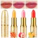 3 Pcs Waterproof Color Changing Lipstick .Long wearing Color Changing Lip Balm Set for Girls.Magic Change Tinted Lip Balm Lip Stain Jelly Lip Gloss  Lip Plumper Mood L piz Labial Permanentes Mate Magic Temperature Change...