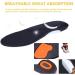 Orthotic Arch Support Insoles for Men- Women - Sports - Work Boots - Orange (Size 8-13) - Buy Online on GoSupps.com