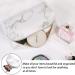 Betroy 2-Piece Marble Cosmetic Bags Set | Waterproof PU Leather Makeup & Pencil Case | Stylish Travel Wash Bag for Women - Buy Online on GoSupps.com