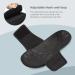 QLEYO Orthopedic Slides Sandals for Women | Arch Support, Plantar Fasciitis Relief & Comfort | Adjustable Straps | Black, Size 7W - Buy Online on GoSupps.com