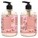 Olivia Care Rose & Essential Oils Liquid Hand Soap - All Natural, Germ-Fighting, Moisturizing 18.5 OZ - Buy Online on GoSupps.com