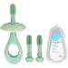 360 Baby Toothbrush - Silicone Toddler Toothbrush with Two Brush Heads for Gentle Gum Care & Cleaning - Buy Online on GoSupps.com