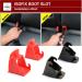 Amacoam Car Seats Fastening Set - Universal Isofix Connector Aids | 4-Piece Red Anchor Kit for Secure Seat Installation - Buy Online on GoSupps.com