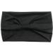 scicent Head bands for Girl's Hair Wide Soft Ladies Headband Boho Fashion Bandanas Knot Adult Scarfs Hairbands Elastic Fashion Yoga Hair Bands for Women Black - 3514 - Buy Online on GoSupps.com