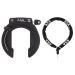 .AXA Block XXL bicycle ring lock frame lock black + ULC 130 plug-in chain