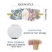 Cinaci 5-Pack Delicate Flower Nylon Headbands for Baby Girls & Toddlers | Infant Hair Accessories - Buy Online on GoSupps.com