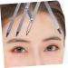 FRCOLOR 1pc Eyebrow Ruler Mold Kit Eyebrow Stencil Kit Eyebrow Tattooing Ruler Forming Major - Buy Online on GoSupps.com