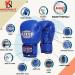 Gel Boxing Gloves for Men Women  Muay Thai MMA Kickboxing Home Gym Training  Sparing Gloves Pair with Premium Ventilated Palm Blue 12 oz - Buy Online on GoSupps.com