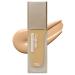TOUCH IN SOL Pretty Filter Perfect Finish Foundation for Flawless  Natural Look - Lightweight and Full-Coverage Matte Base for All Skin Types - Face Makeup with Natural Ingredients  1.18 fl.oz. (2 Medium)
