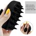Cutefly Scalp Massage Brush - No Silicone Black | Premium Hair Care Tool for Relaxation & Scalp Health - Shop Internationally - Buy Online on GoSupps.com