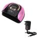 256W Nail Lamp UV LED Gel Curing Lamp Nail Dryer with 4 Timers