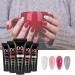 Herbest Poly Extension Gel Nails - Glitter Fast Structure Gel for DIY Nail Art | UV LED Quick Build Gel for Technicians - Buy Online on GoSupps.com