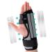 lefeke Trigger Finger Splint Multi Finger Brace for Middle Index Pinky or Ring Fingers Hand Brace with Finger Support Straightening Immobilizer for Broken Fingers Arthritis Contractures M Black