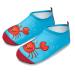 Kids Beach Swim Shoes Water Sport Shoes Barefoot Skin Boys Girls Baby Non-Slip Quick Dry Barefoot Aqua Socks Pool Surfing Yoga Garden 5.5/6 UK Child Red Crab