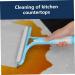 Window Squeegee 3 in 1 Window Cleaning Brush Shower Squeegee with Spray Shower Screen Cleaner Window Cleaning Equipment for Car Washing 2PCS Blue - Buy Online on GoSupps.com