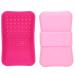 2 Pieces Silicone Makeup Brush Cleaning Pads - Ultimate Scrubber for Foundation Brushes & Cosmetics | Efficient Washing Tool for Flawless Makeup - Buy Online on GoSupps.com
