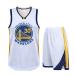 2-part children/adult basketball jersey children/adult basketball jersey & basketball shorts children/adults sleeveless breathable basketball t-shirt vest and shorts XL (adult) B-30-white