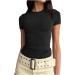 Shop Oversized Women's T-Shirts - Genetic Floral Cut-Out Sleeve Tops for Summer | Casual Printed Tunics in Black & Red - Size XXL Available - Buy Online on GoSupps.com