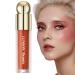 Stick Makeup - 2-in-1 Liquid Makeup Lip and Cheek Tint Conceal Makeup Multistick for Cheeks Cream Blends Perfectly to Skin Valentine's Day Haoying 1#