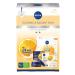 NIVEA Glowing & Radiant Gift Set (3 Pieces) NIVEA Gift Set Includes 100% Skin Identical Q10 Enriched Day Cream Night Cream and Face Sheet Mask Gifts for Women