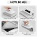 Window Groove Cleaning Brush Foldable Deformable Multifunctional Cleaning Brush Crevice Cleaning Brush with Removable Cleaning Cloth Window Sill Cleaner Tool (1+2) - Buy Online on GoSupps.com