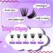 Fadlash Individual Eyelashes - 280PCs 50D+60D Mix D Curl | Naturally Looking DIY Eyelash Extensions 8-16mm & 10-18mm - Buy Online on GoSupps.com