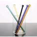 kurriuwu Low Temperature Resistant Glass Straws 8pcs Borosilicate Glass Straws Reusable Colored Straws for Milkshake Juice Drinking 8pcs - Buy Online on GoSupps.com