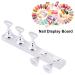 Magnetic Nail Art Practice Stand - 5 Piece Manicure Holder & Tip Display for Perfect Nail Designs - Buy Online on GoSupps.com
