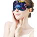 Colorful Brontosaurus Sleep Mask Eye Cover - Adjustable Strap, Blocks Light for Night Travel - Men Women's Blindfold for Sleeping and Napping - Buy Online on GoSupps.com