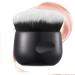 Foundation Brush Mini Makeup Brush Soft Hair Loose Powder Blush Brush Makeup Brush Groove Design Blush Brush for Liquid Kabuki Brush Foundation Brush for Mixing Liquid Cream
