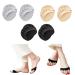 Foot cushion pads forefoot cushion 6 pairs gel high heels forefoot shoes pads forefoot pad ladies men's pain relief prevention gel pads midfoot cushion for high heels to work 3 colors