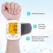 Axets Fully Automatic Blood Pressure Meter - Wrist Monitor with Arrhythmia Warning 2x99 Memory LCD Display & Adjustable Cuff (White) - Buy Internationally - Buy Online on GoSupps.com